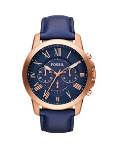 Fossil Grant Chronograph Rose Gold  Gents Watch FS4835
