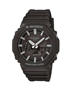 Casio G-Shock Octagon Gents Rubber Watch GA-2100-1AER