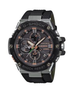 Casio G-Shock G-Steel Luxury Military Tough Solar Gents Rubber Watch GST-B100GA-1AER