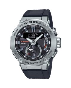 Casio G-Shock G-Steel Carbone Core Guard Tough Solar Gents Rubber Watch GST-B200-1AER