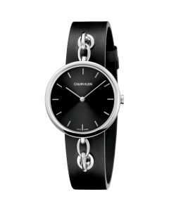 Calvin Klein Chain Ladies Leather Watch KBM231C1