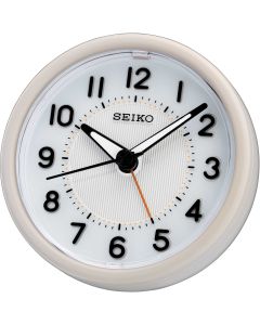 Seiko Analogue Bedside Alarm Clock QHE087W