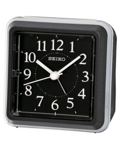Seiko Analogue Bedside Alarm Clock QHE090K