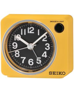Seiko Analogue Bedside Alarm Clock QHE100Y