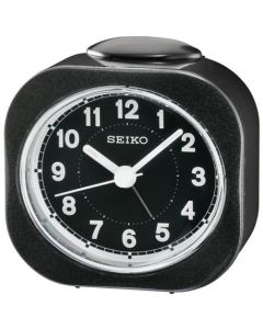 Seiko Bedside Alarm Clock with Sweep Seconds and Luminous Dial QHE121K