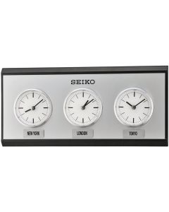 Seiko Wall Multi Time Clock QXA623K