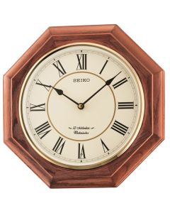 Seiko Wall Clock with Melodies and Westminster Chime QXM336B