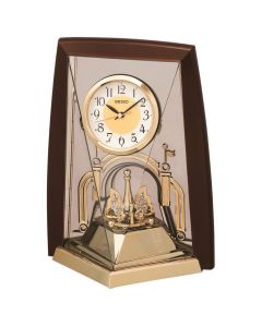 Seiko Mantel Clock with Rotating Pendulum QXN223B