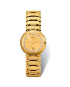 Rado Couple yellow plated Gents Watch R22535263