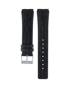 Skagen  Leather Black Original Watch Strap 331XLSLB