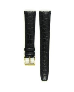 Gucci Leather Black Original Watch Strap 5400M