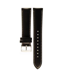 Armani Leather Black Original Watch Strap AR0917