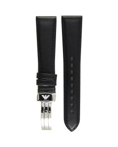 Armani Leather Black Original Watch Strap AR5301