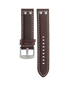 Aviator Leather Brown Original Watch Strap SAVW79215
