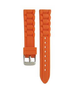 Aviator Rubber Orange Original Watch Strap SAVX1897L1-orange