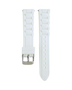 Aviator Rubber White Original Watch Strap SAVX1897L1-white