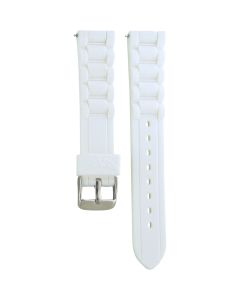 Aviator Rubber White Original Watch Strap SAVX7502L32-white