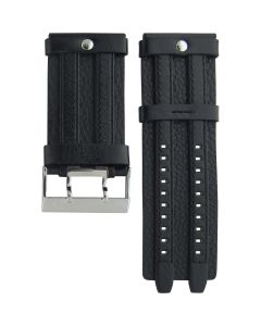 Armani Exchange Leather Black Original Watch Strap SAX1032