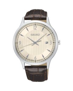 Seiko Classic  Gents Leather Watch SGEH83P1