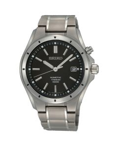 Seiko Kinetic Titanium Gents Bracelet Watch SKA763P1