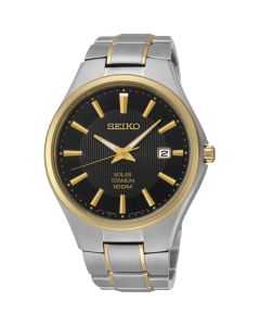 Seiko Solar Titanium Gents Bracelet Watch SNE382P9