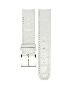 DKNY Leather White Original Watch Strap NY3955