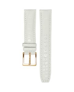 DKNY Leather White Original Watch Strap NY4578