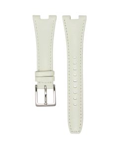 DKNY Leather White Original Watch Strap NY4909