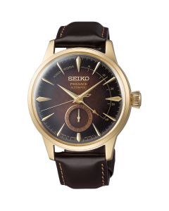 Seiko Presage Old Fashioned Cocktail Automatic Limited Edition Gents Leather Watch SSA392J1