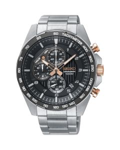 Seiko Motorsport Quartz Chronograph  Gents Bracelet Watch SSB323P1