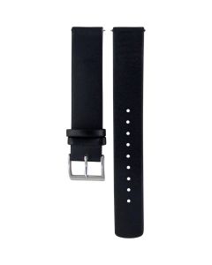 Skagen Pin fitting Leather Black Original Watch Strap SSKB2046