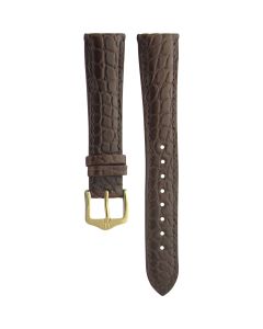 Gucci Compatible Leather Brown Watch Strap 3000M