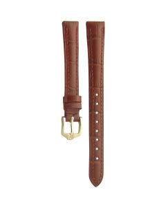 Gucci Compatible Leather Tan Watch Strap 6000L