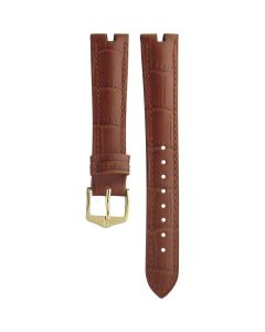 Gucci Compatible Leather Tan Watch Strap 2000M