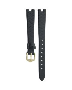 Gucci Compatible Leather Black Watch Strap 4500L