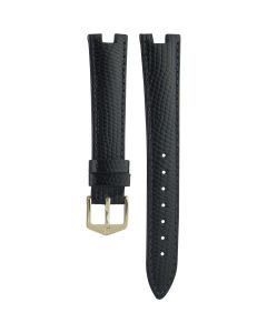 Gucci Compatible Leather Black Watch Strap 4500M