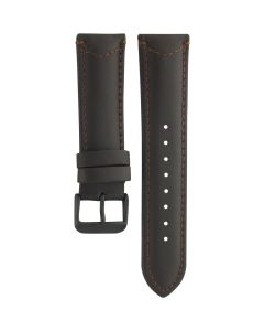 Aviator Leather Brown Original Watch Strap 22/20mm