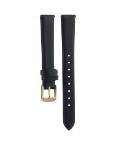Cath Kidston Leather Black Original Watch Strap 14/12mm