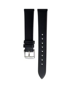Bergson  Leather Black Original Watch Strap 16/14mm