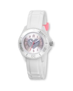 Tikkers Loveheart Time Teacher Kids Silicone Watch TK0034
