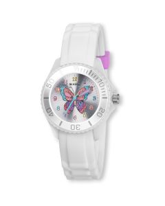 Tikkers Butterfly Kids Silicone Watch TK0052