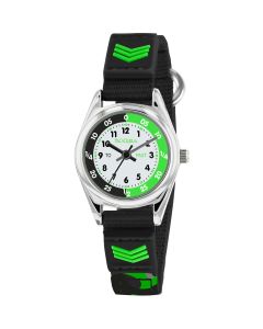 Tikkers Camo Time Teacher Kids Canvas Watch TK0154