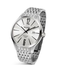 TW Steel Slim Line Steel Gents 45mm Watch TW1307