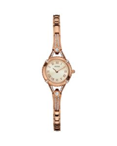 Guess Angelic Rose Gold with Stones Ladies Watch W0135L3