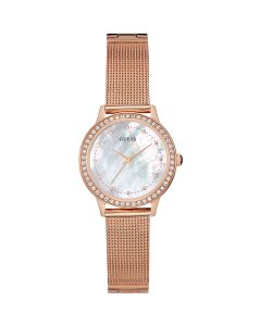 Guess Chelsea Rose Gold Ladies Watch W0647L2