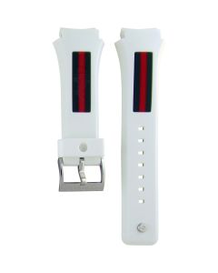 Gucci 137.1 XXL Rubber White Original Watch Strap YDA16549