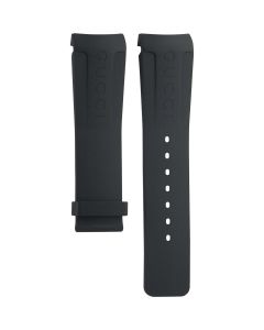 Gucci 136.2 Rubber Black Original Watch Strap YDA16662