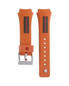 Gucci 137.3 Rubber Orange Original Watch Strap YDA16690