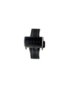 Gucci 114-2 Stainless Steel Black Original Watch Buckle YDA19011
