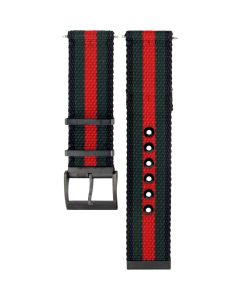 Gucci G Timeless Nylon Multicolour Original Watch Strap YDA33289